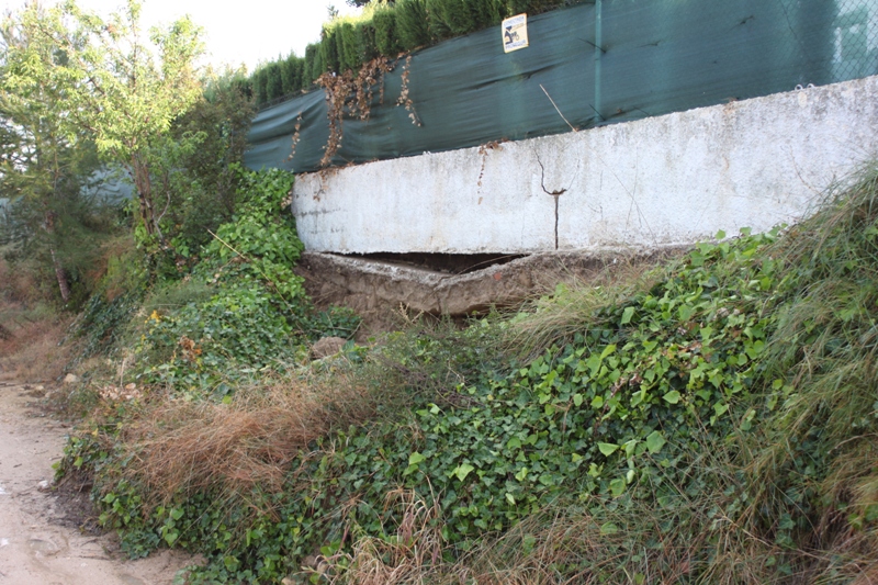 Desprendimiento de tierras