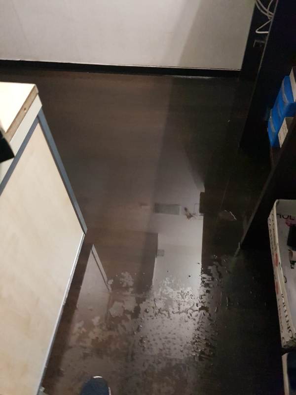 Fuga de agua